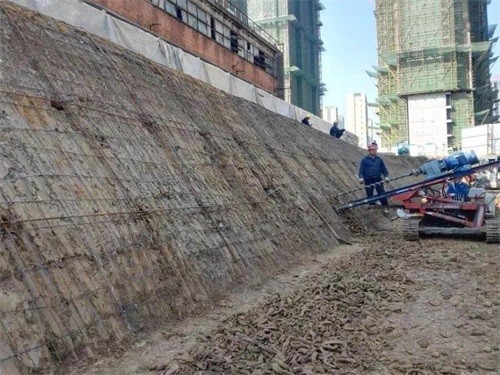 石柱建筑边坡支护